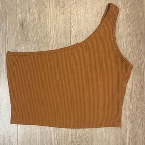 Off the shoulder crop top